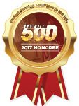 ClarkeGriffin Named a 2017 Law Firm 500 Honoree